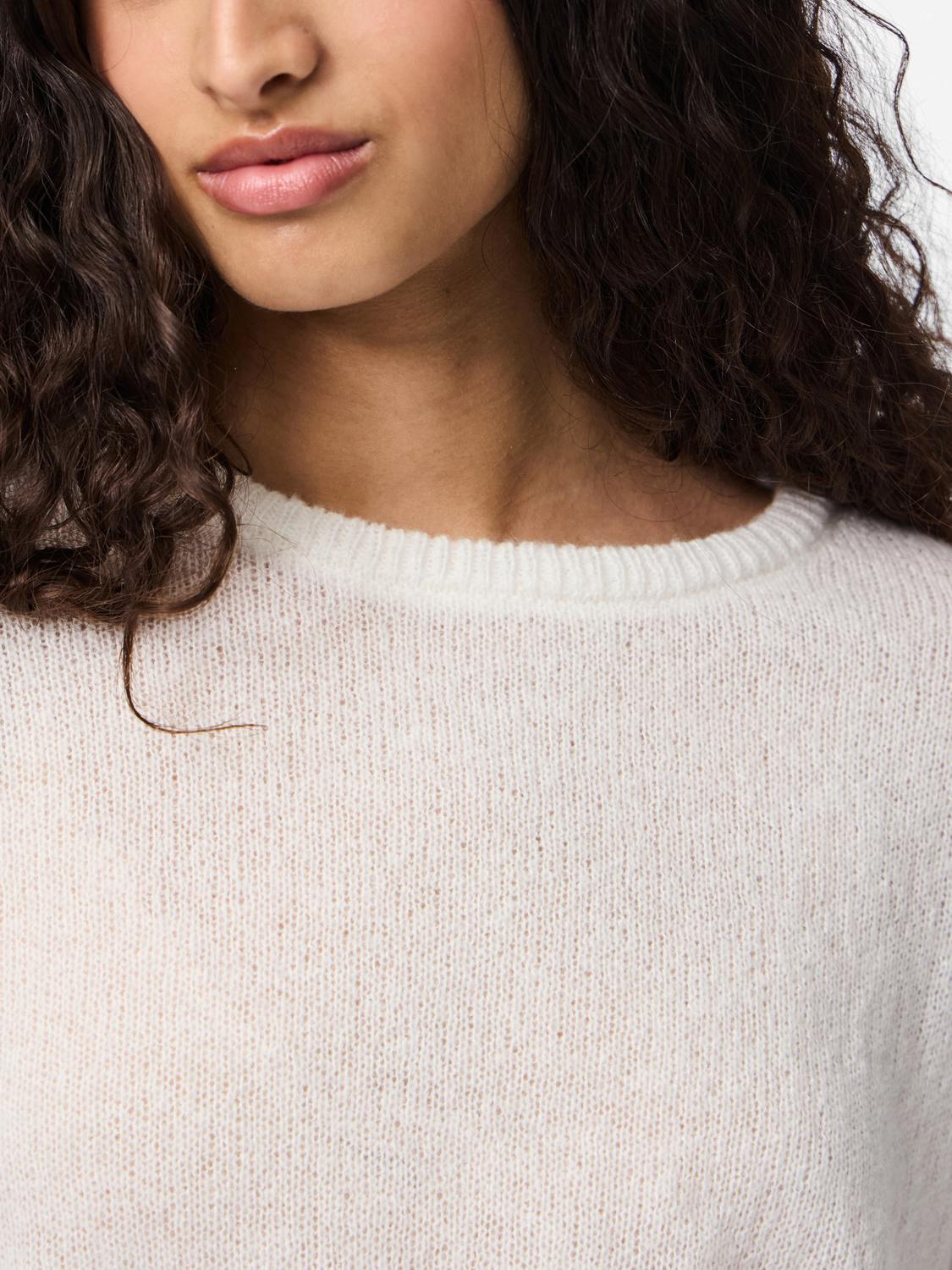 PCIDA Pullover - Cloud Dancer - VERO MODA & VILA Bergvik